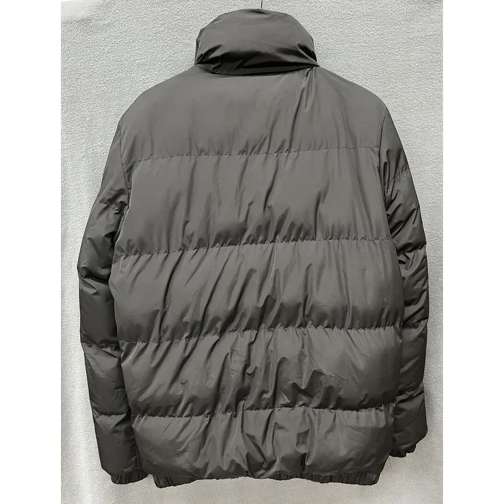 Good For Nothing Puffer Jacket Men 2XL Black United Kingdom Zip Pockets Outdoor‎